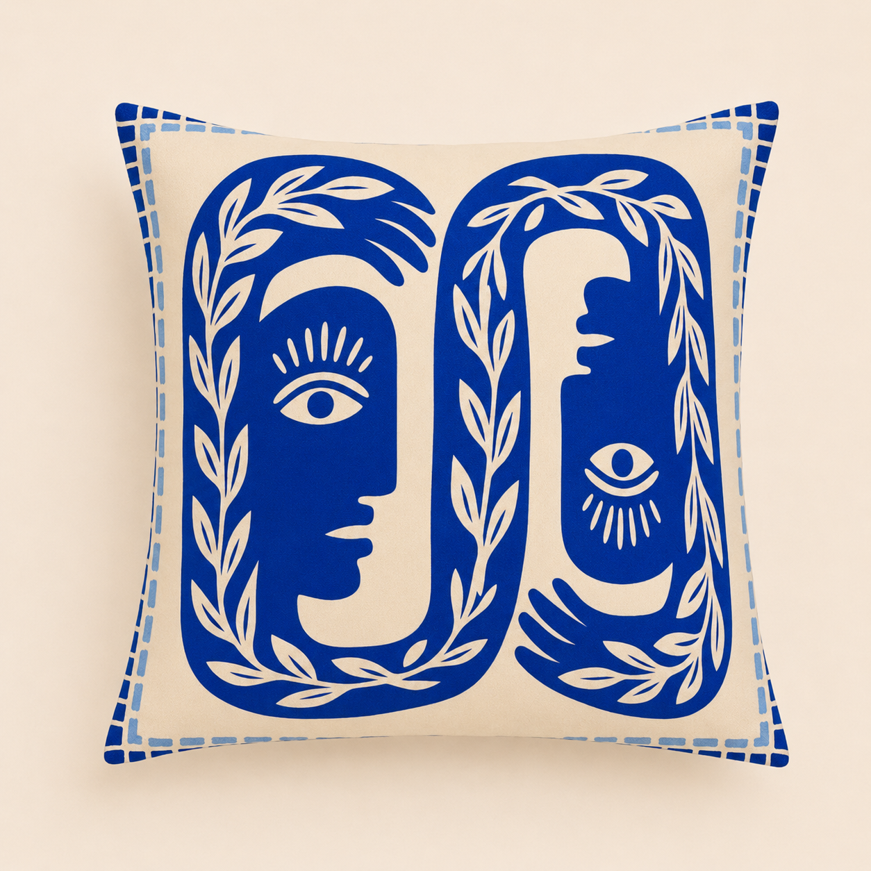 Two Faces Cushion Cover