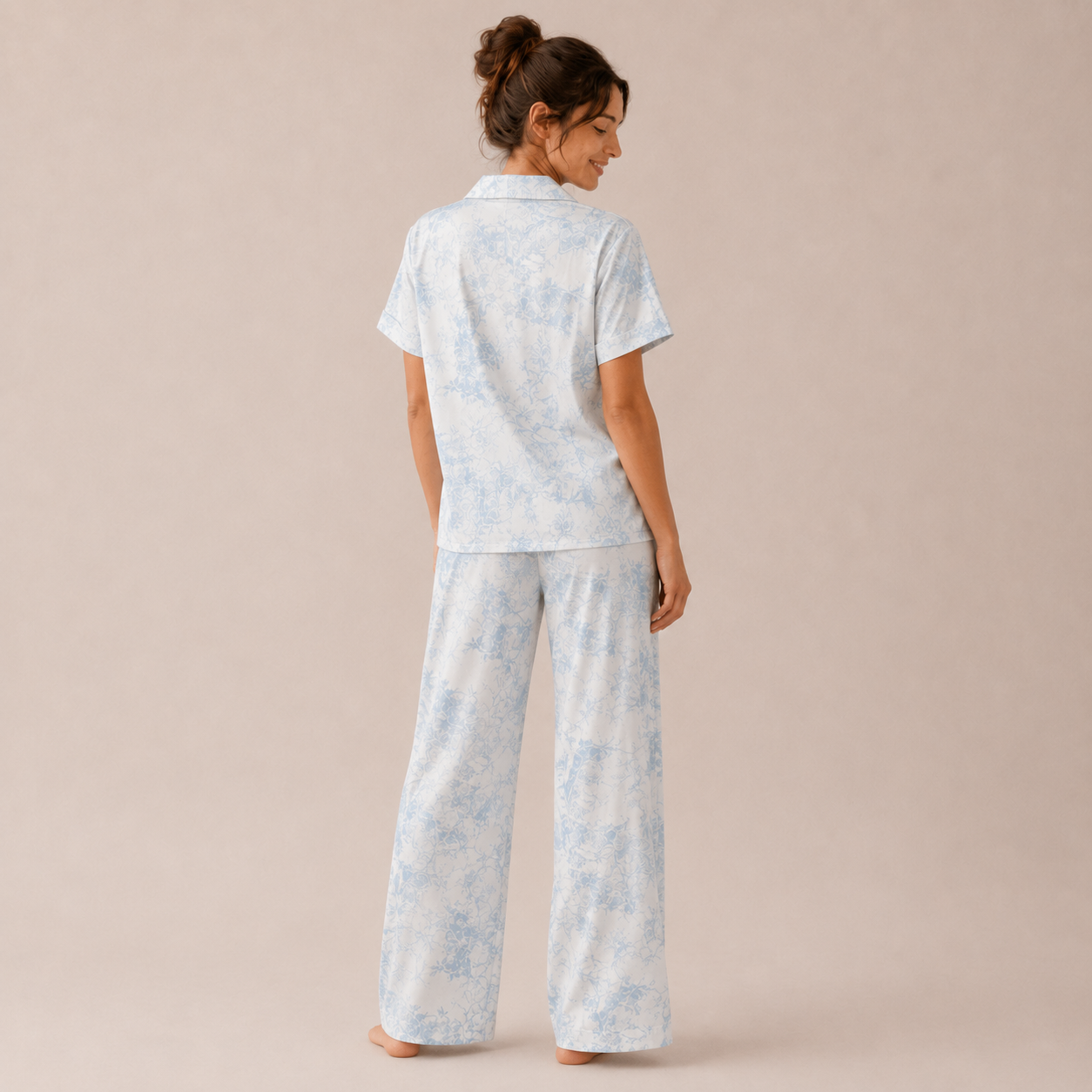Satin Pyjama Set — Luxury Homewear