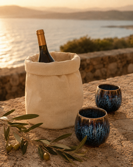Kiln-Glazed Ceramic Cup — Japanese Style Wine & Tea Cup | Lè Morin