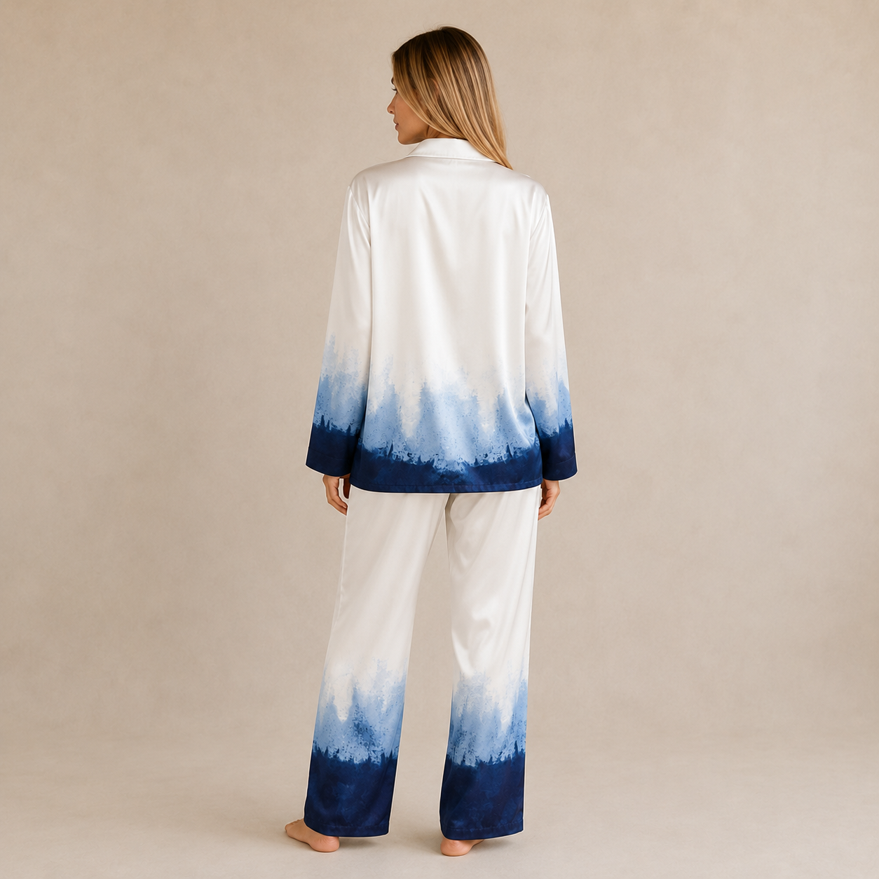 Satin Pyjama Set — Luxury Homewear